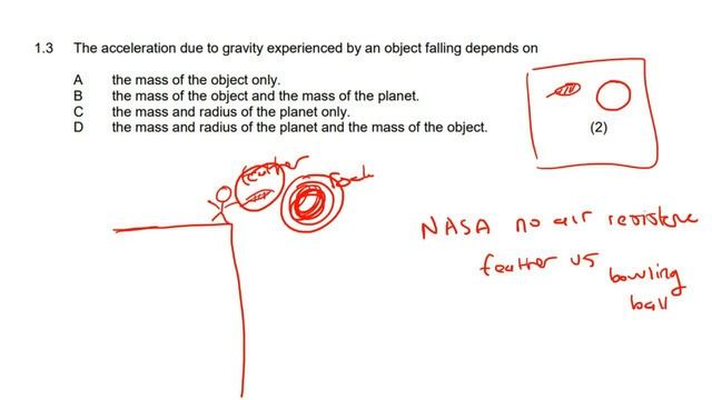 Newton Law Gravity Grade 11 | Multiple Choice смотреть онлайн