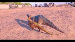Dominion Parasaurolophus Hunting Animations of All Carnivore Dinosaurs 🦖 Jurassic World Evolution 2