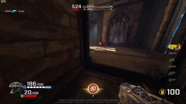 Quake Champions beta gameplay #2 (1080p + ultra settings) смотреть онлайн