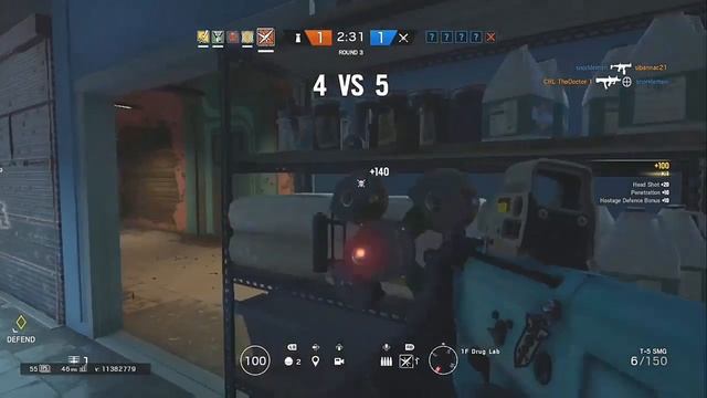 CLUTCH ACE W/ LESION (Rainbow Six Siege) смотреть онлайн