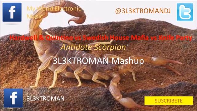 Hardwell & Quintino vs Swedish House Mafia vs Knife Party - Antidote Scorpion (3L3KTROMAN Mashup) смотреть онлайн