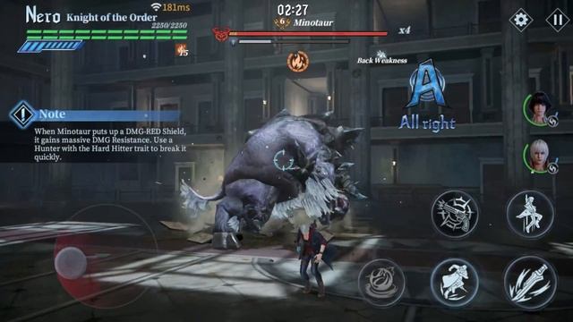 Boss Minotaur - Devil May Cry Peak of Combat (English Beta) смотреть онлайн