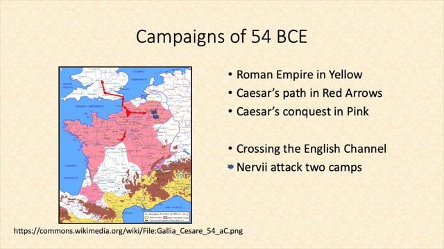 Caesar's De Bello Gallico, "The Gallic War" смотреть онлайн