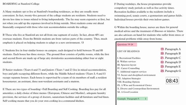 GENERAL IELTS READING PRACTICE TEST | V2 IELTS | 28 - MAY - 2022