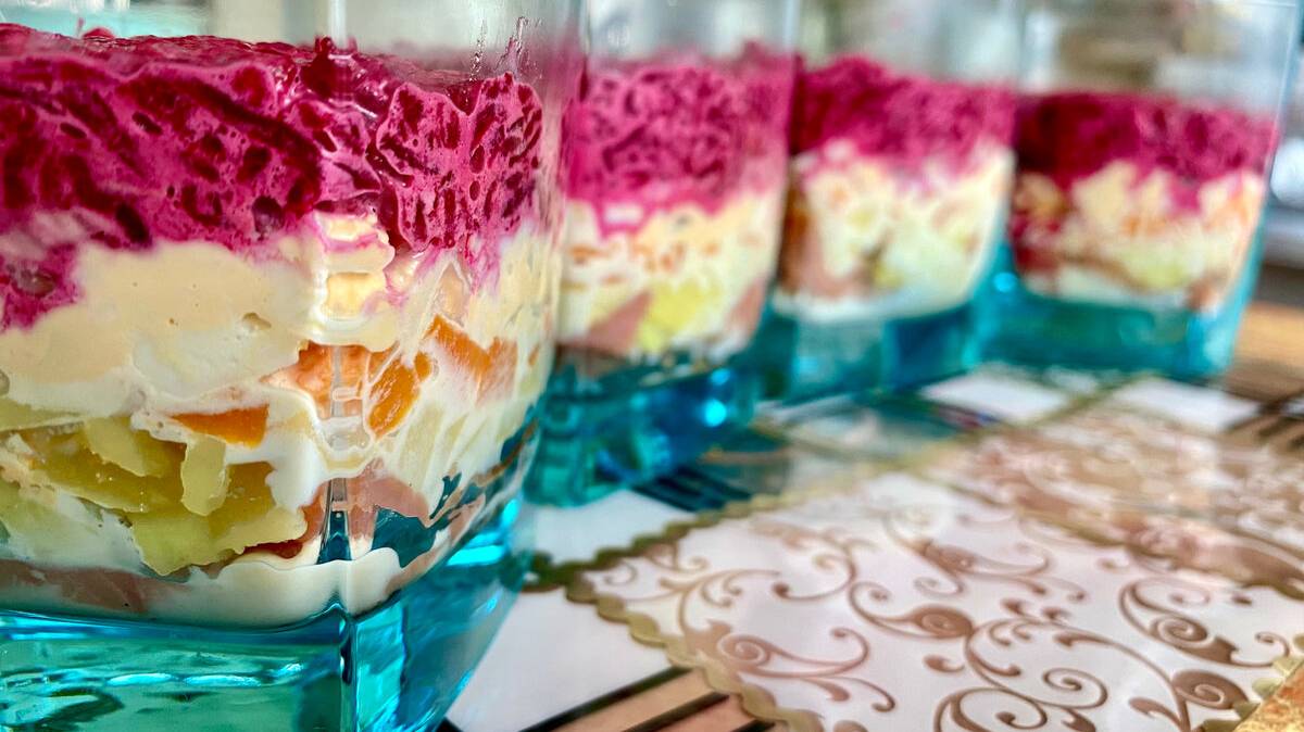 Королевская шуба! Салат-веррин с красной рыбой: новый взгляд на классическую шубу. смотреть онлайн