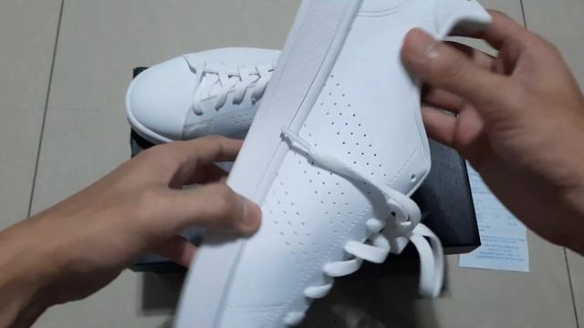 UNBOXING ADIDAS ADVANTAGE BASE SHOES смотреть онлайн