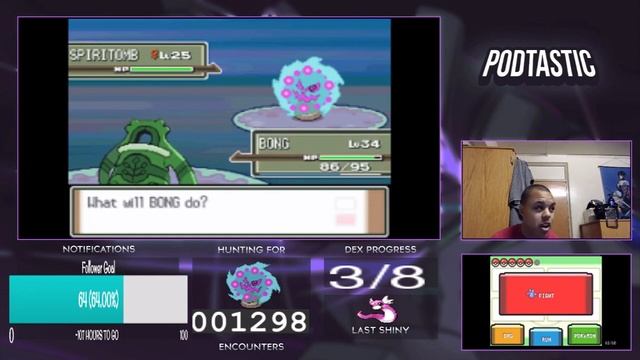 Live! Shiny Spiritomb after 1,298 sr's! BQ#4 смотреть онлайн