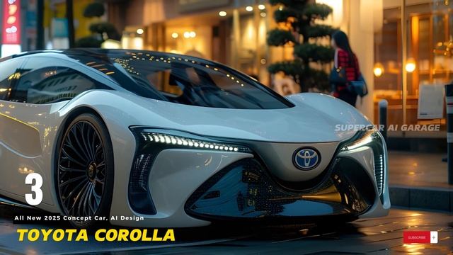 Toyota Corolla All New 2025 Concept Car, AI Design смотреть онлайн