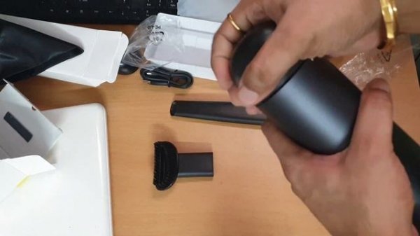 Baseus wireless car vacuum cleaner unboxing