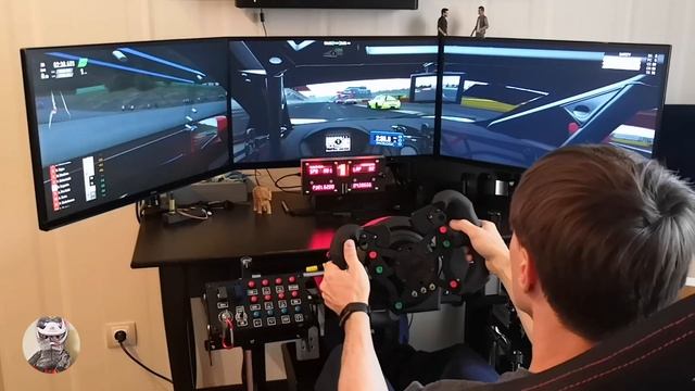 Assetto Corsa Competizione SPA Honda [DIY Motion Simulator] [Audio corrected] смотреть онлайн