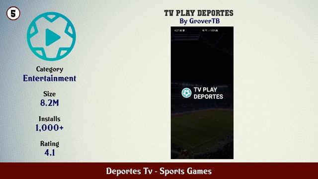 Top 10 Deportes Tv Android Games смотреть онлайн