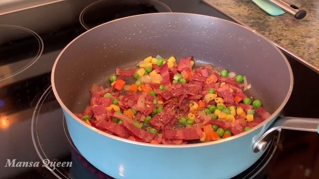 How to make Ravioli under 30 minutes | Creamy Bacon Ravioli | Mansa Queen смотреть онлайн