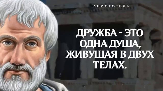 Цитаты Аристотеля, которые заставляют задуматься !!! смотреть онлайн