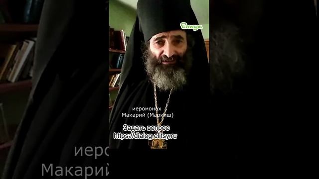 Иоанникий из Чихачева: Что отвечает Небесный Отец? Иеромонах Макарий (Маркиш) #shorts смотреть онлайн