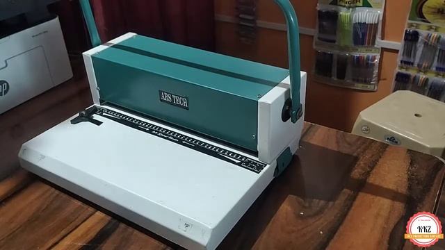 Ars Tech R001 A4 39 Holes Punching Capacity 15 Sheets Manual Spiral Binding Machine | Metal Body смотреть онлайн