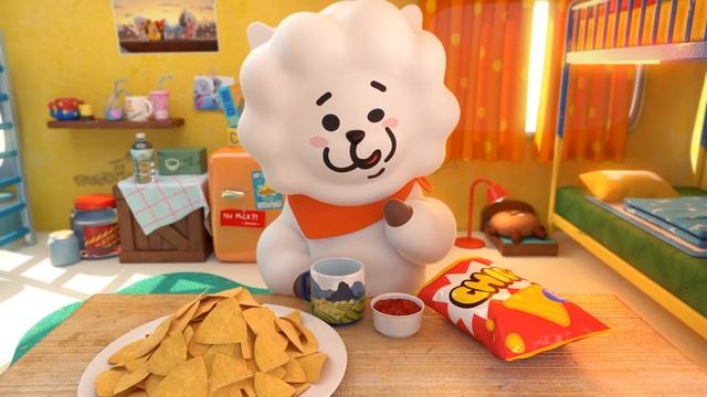 [BT21] MUKBANG - CRISP NACHO EATING SHOW ASMR смотреть онлайн