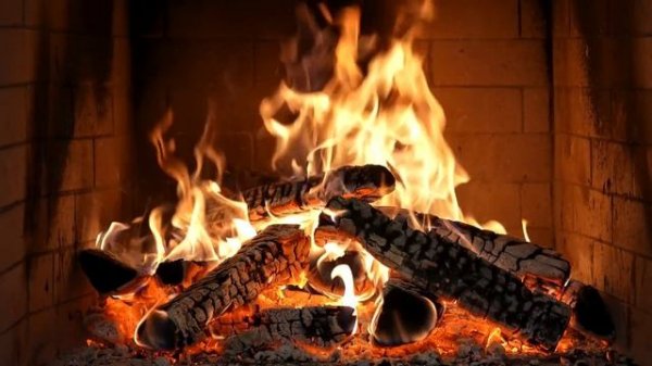 The Best Burning Fireplace Cozy Crackling Logs and Soothing Glow for Sleep and Relaxation
