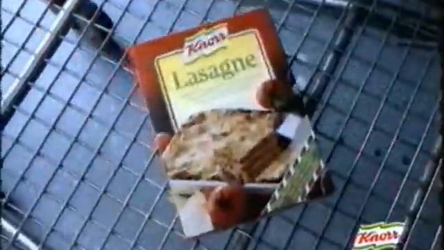 Knorr Lasagne - Reklame (1997)