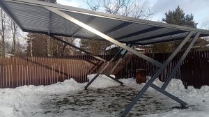 Консольный навес 6х4. артель Сварга.