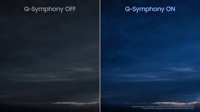 Soundbar Features: Q-Symphony | Samsung смотреть онлайн