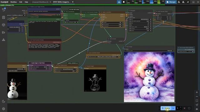 ComfyUI Tutorial Series Ep 27： Photo to Watercolor, Oil & Digital Paintings – Workflow смотреть онлайн