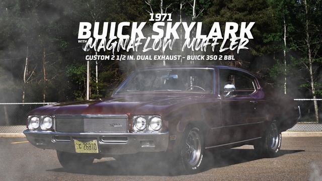 1971 Buick 350 Engine Dual Exhaust Magnaflow (Sound Only) смотреть онлайн