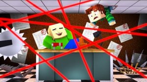 ПРОБРАЛСЯ В СЕКРЕТНЫЙ КАБИНЕТ БАЛДИ! БАЛДИ В МАЙНКРАФТ [перезалив]