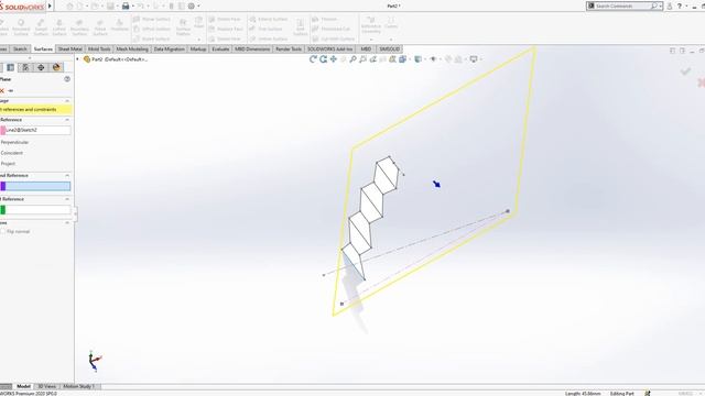 Advanced Surface Modeling - SolidWorks Tutorial смотреть онлайн