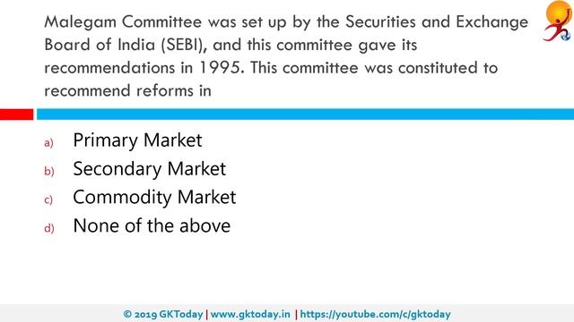 GKToday's Static GK Quiz-132 [India n Economy] смотреть онлайн