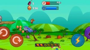 Пасхальная охота, хищные машины, пооучение Трифида. CarEatsCar. Машина ест машину3.