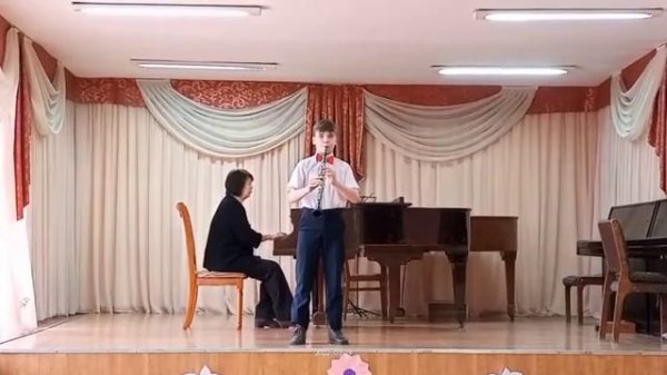 Менуэт. Л. Боккерини. Кларнет. Menuet L. Boccherini. Roman Rassadkin, clarnet.