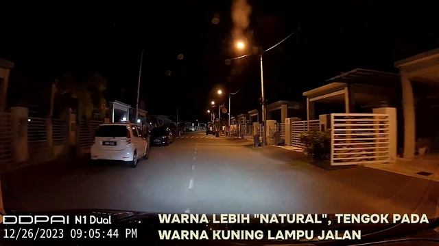 DASHCAM SAMA RESOLUTION 1296P DDPAI N1 DUAL VS 70MAI M300 PERBANDINGAN VIDEO KUALITI MANA SATU PADU