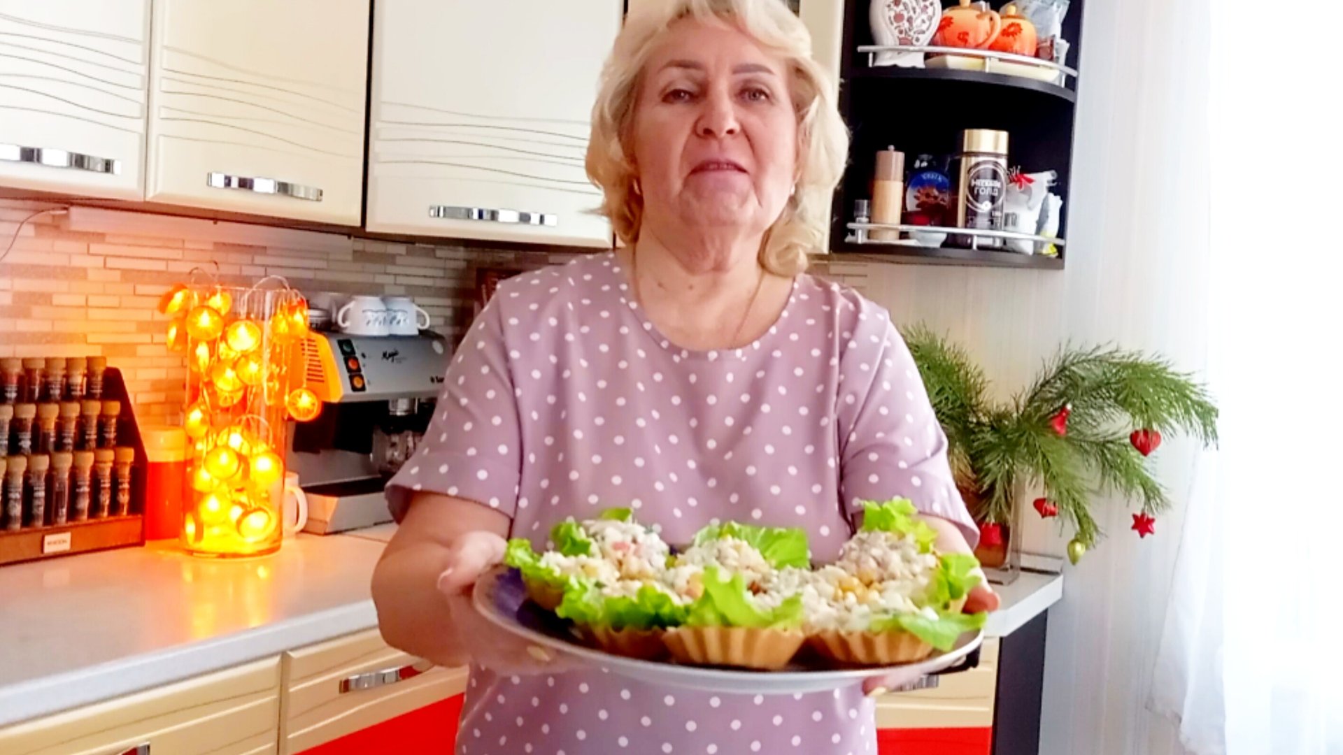 Тарталетки с начинкой на праздничный 🎉🎊🌲🎊 стол / Закуска на Новый 2025 год 🌲🥳🎊🎉 смотреть онлайн