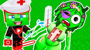 ДЕВУШКА ВИНЕРИЯ СПРУНКИ ЗАБОЛЕЛА И Я СДЕЛАЛ ЕЙ ОПЕРАЦИЮ В МАЙНКРАФТ