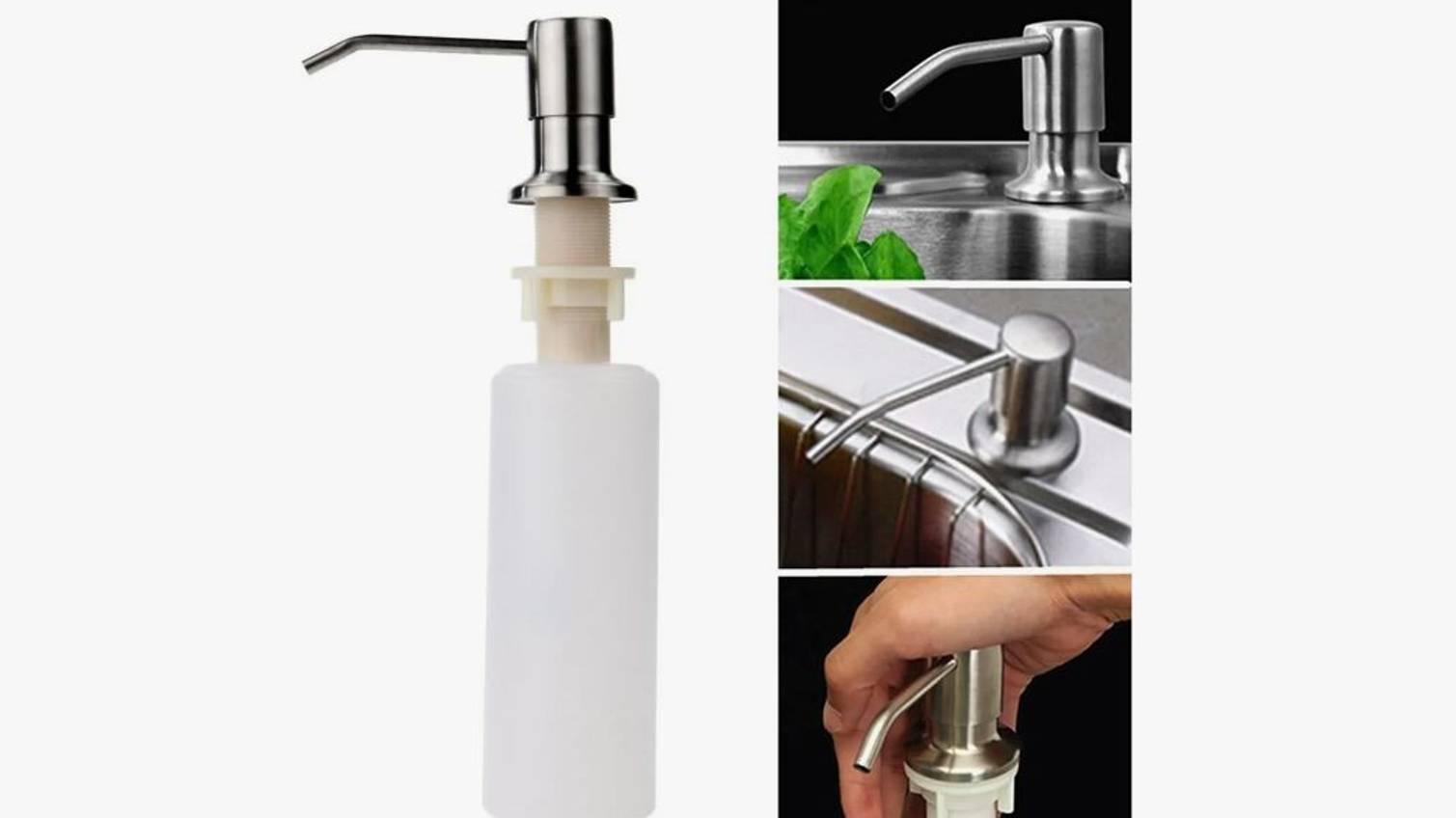 Врезка Диспенсера для мыла, на кухню_своими руками смотреть онлайн