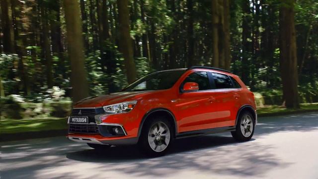 Nové Mitsubishi ASX 2017 - Origami Sakura (10sec) смотреть онлайн