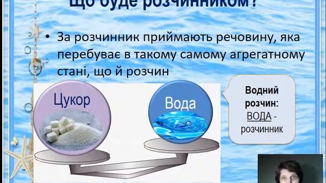 Вода - розчинник. Розчин та його компоненти смотреть онлайн