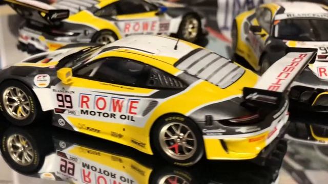 TRAX Gallery Porsche 911 GT3 Rowe Racing Models From The Spa 24 Hours 1/43 2019 Collection By Spark смотреть онлайн