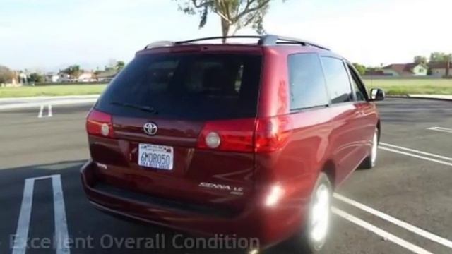 2006 Toyota Sienna LE 7 Passenger for sale in BLOOMINGTON, CA смотреть онлайн