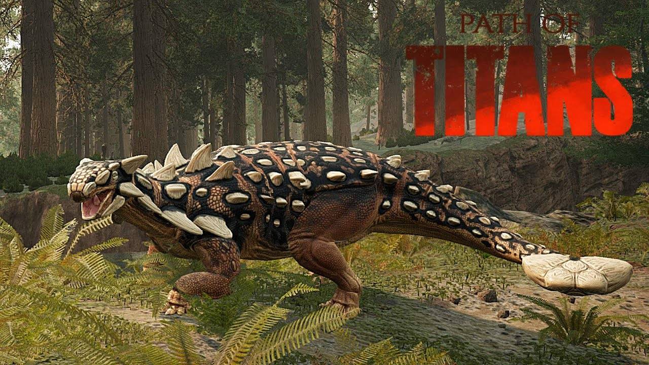 Path of Titans Смотрим русский сервер  " Предисторик пленетс"