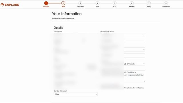 Activating Garmin InReach Mini 2 Subscription