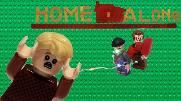 лего один дома