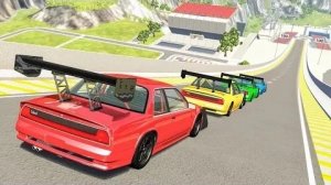 Эпичные скоростные прыжки #126 — BeamNG Drive