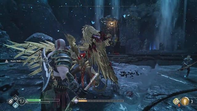God of War 2018 Sigrun boss fight , Level 7. PS5 gameplay 60 FPS. IT WAS SO CLOSE !!! смотреть онлайн