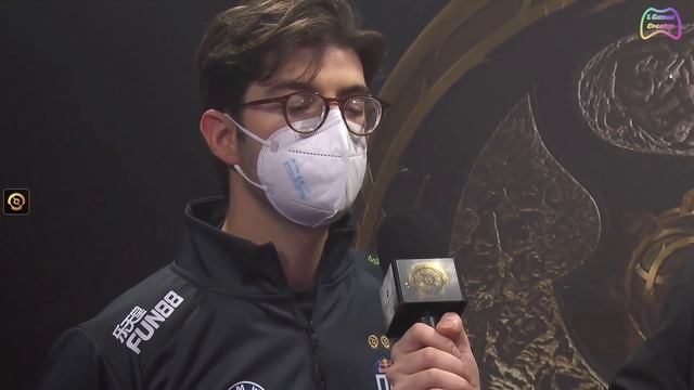 OG.ceb interview after losing to team spirit. The International 2021 og vs team spirit. смотреть онлайн