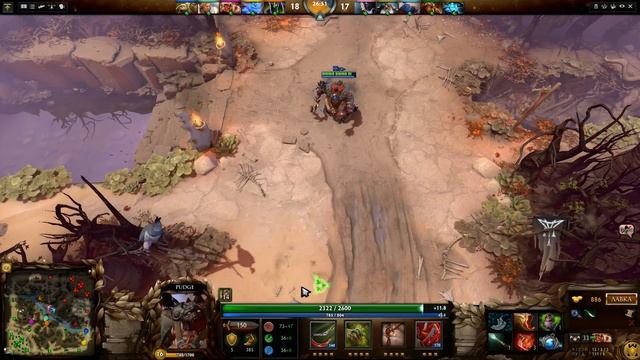 Как играть за пуджа (pudge) после patch 6.87 /Miracle /8700+MMR/KDA-27/7/19 смотреть онлайн