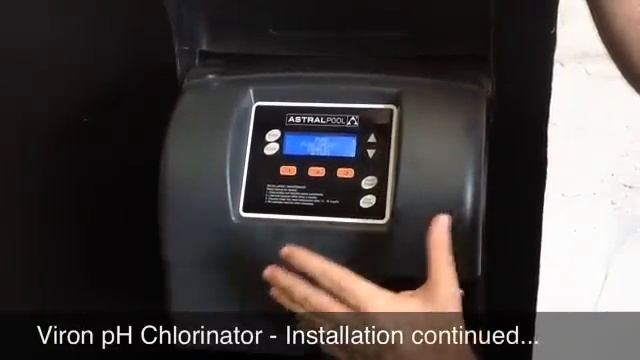 Viron pH Chlorinator - Installation Menu смотреть онлайн