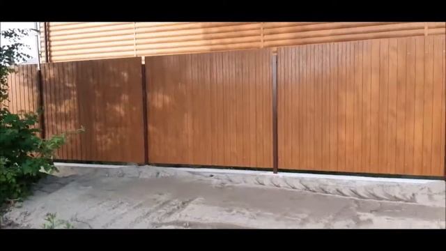 Забор моё творение