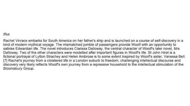 The Voyage Out by Virginia Woolf, Summary, Literary Analysis смотреть онлайн