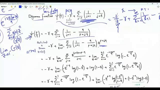 Gauss's Digamma Theorem смотреть онлайн